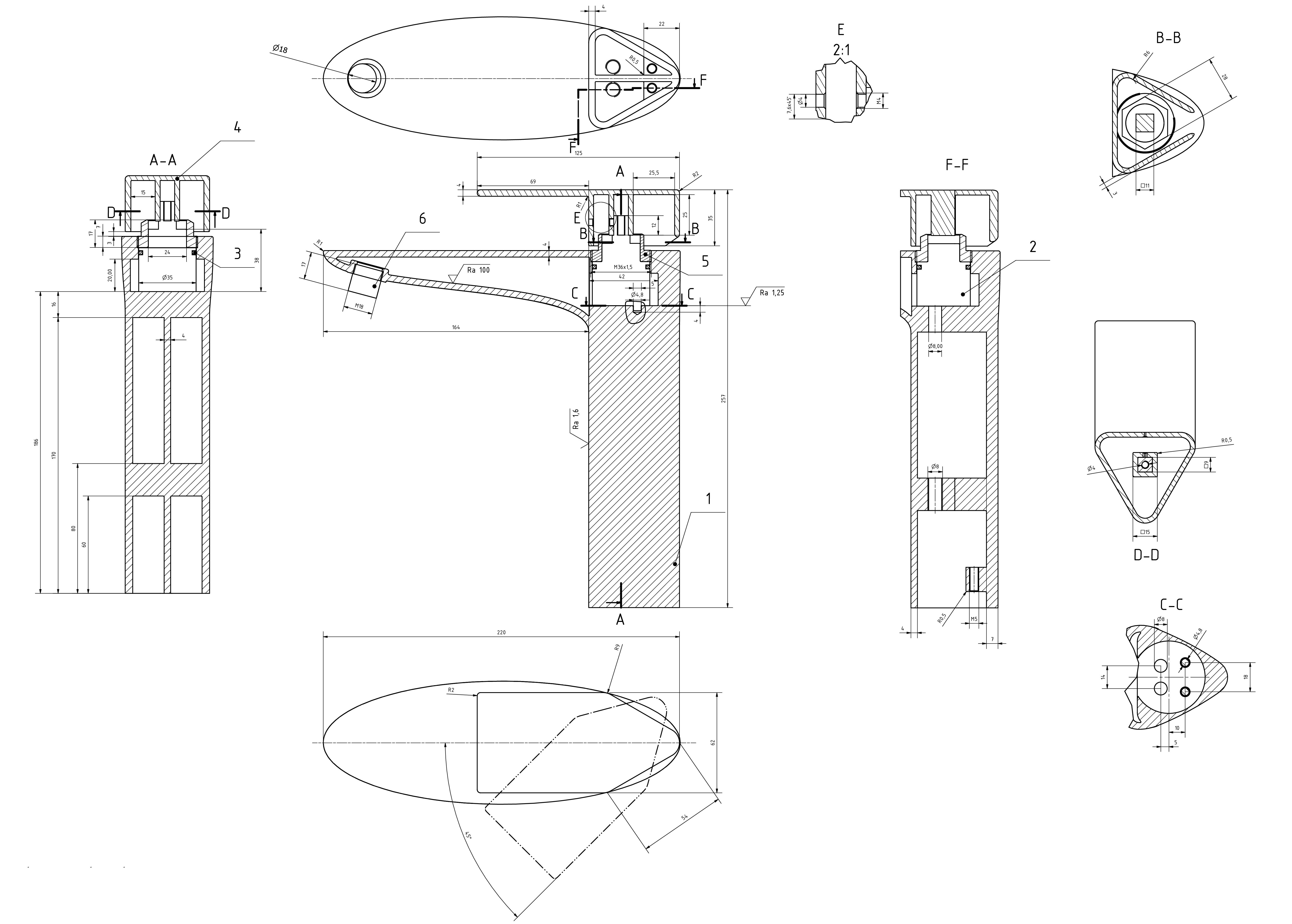 Plano técnico Eliptria